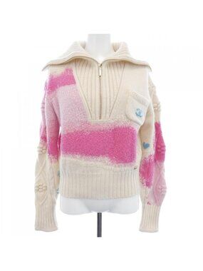Chanel Knit Top Cashmere Beige Pink